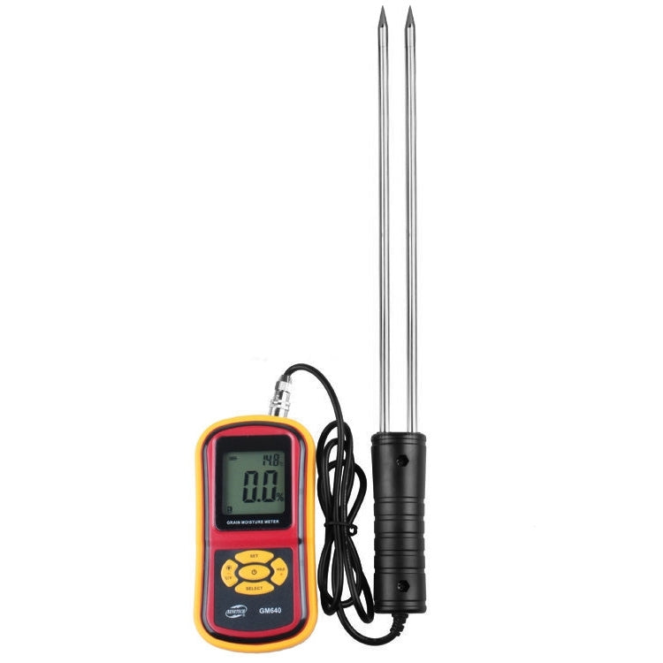 BENETECH GM640 Misuratore di umidità digitale per cereali di alta qualità con display LCD BENETECH GM640 Misuratore di umidità digitale per cereali di alta qualità con display LCD